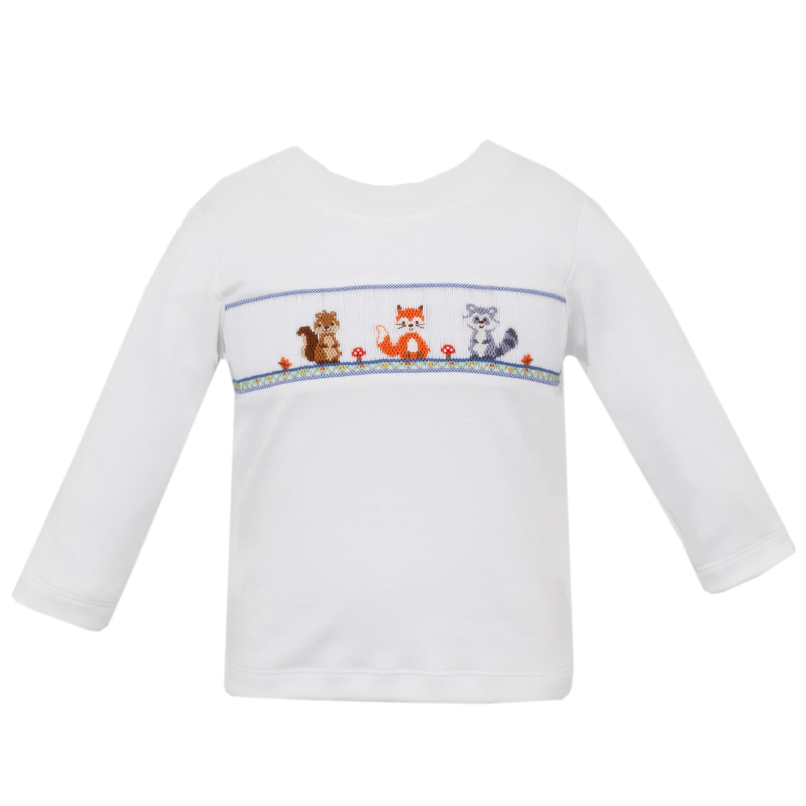 Boy's Woodland Friends T-Shirt-Long Sleeve