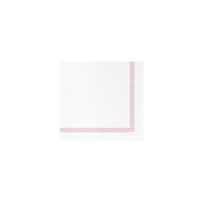 Papersoft Napkins Fringe Pink Cocktail Napkins - Pack of 20