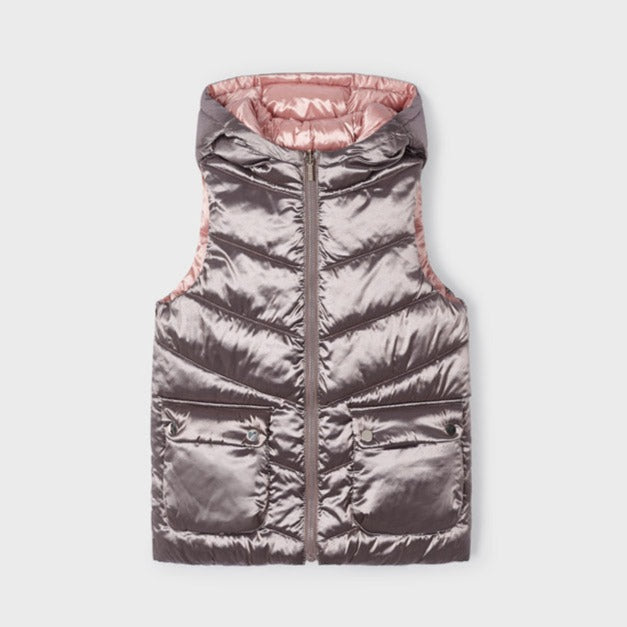 Girls Sienna Reversible Puffer Vest