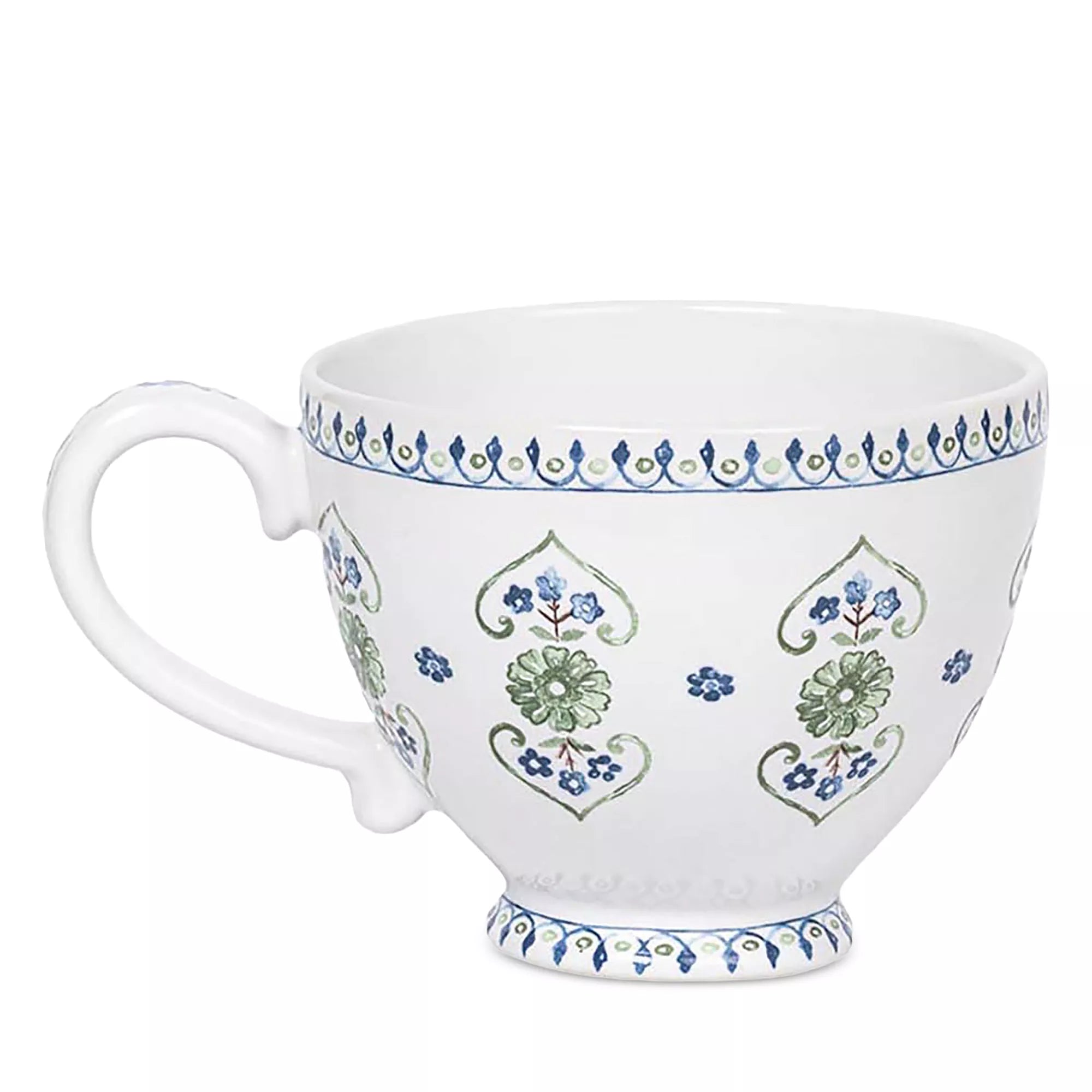 Villa Seville Breakfast Cup- Chambray