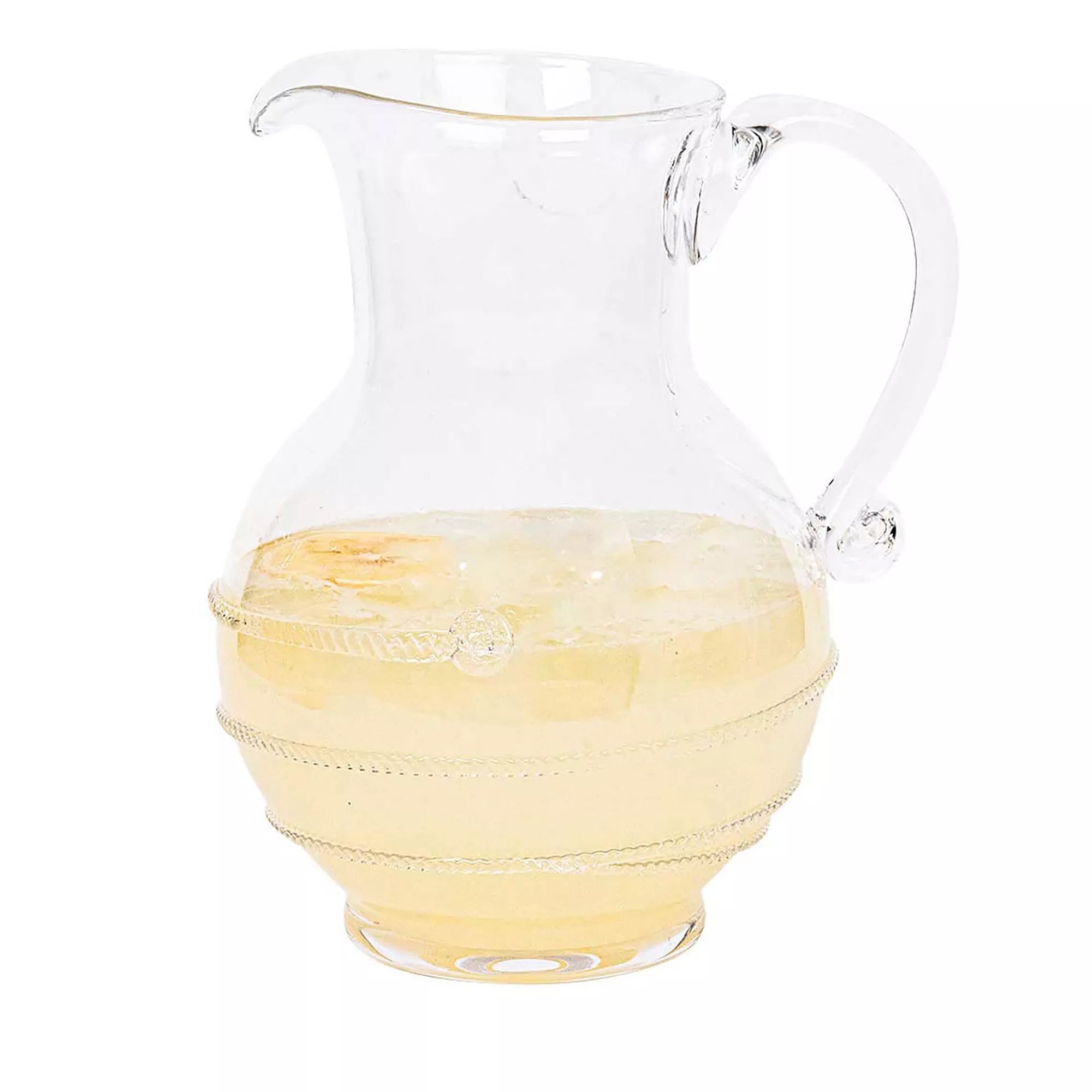 Amalia Glass Round Pitcher