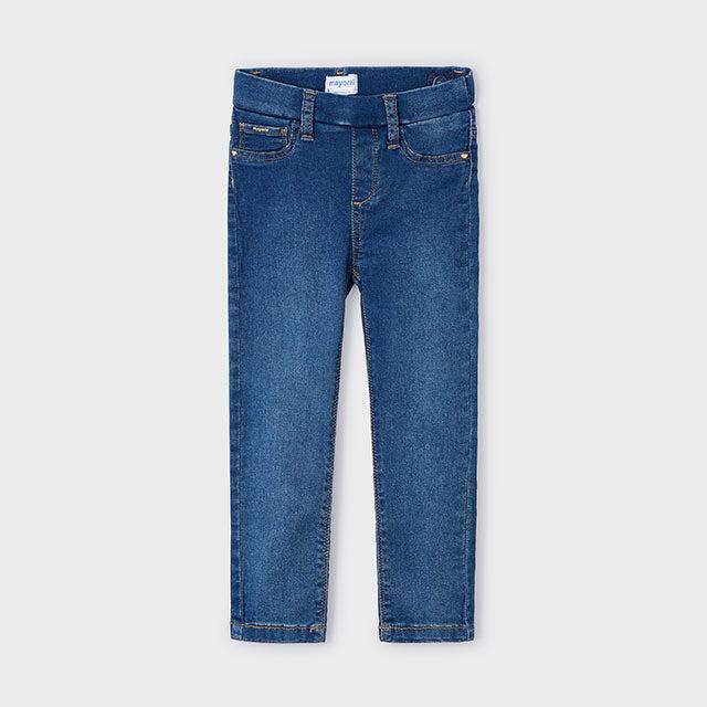 Medium Wash Denim Basic Jeggings
