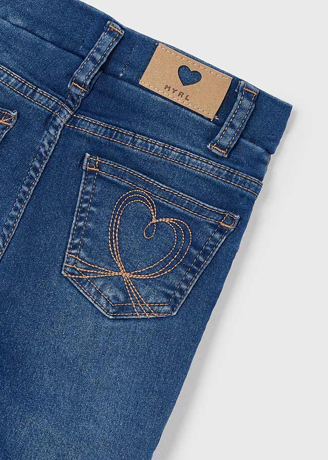 Medium Wash Denim Basic Jeggings
