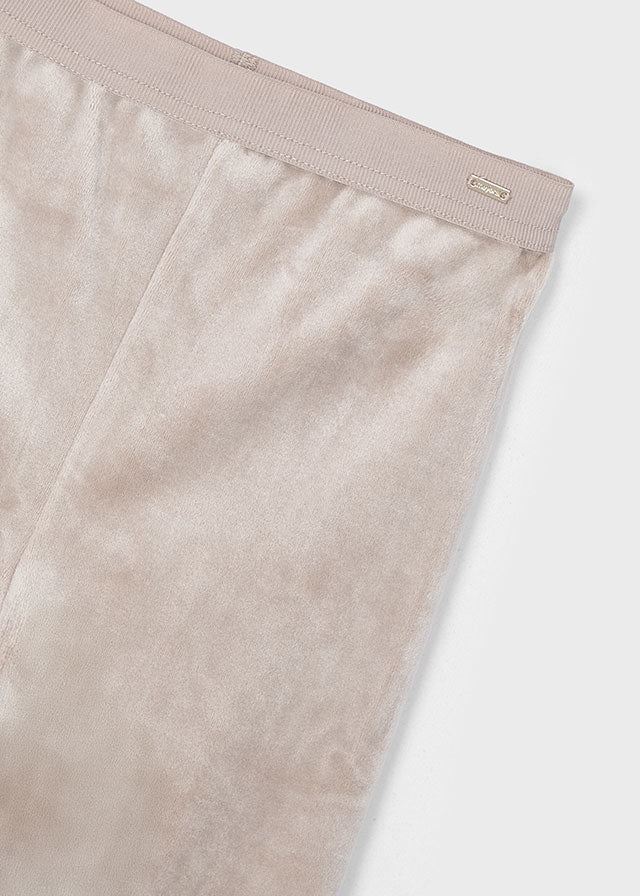 Sepia Basic Velvet Leggings