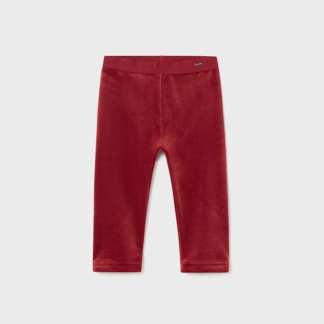 Cherry Basic Velvet Leggings