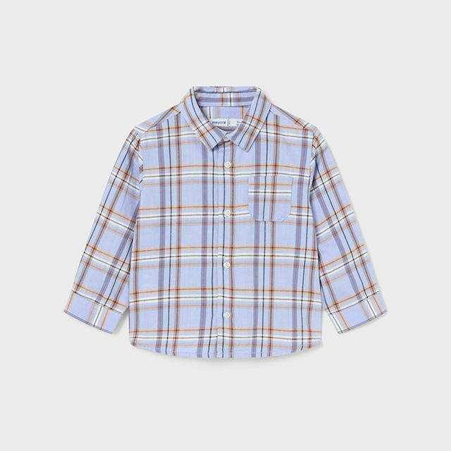 Lead Long Sleeve Checked Shirt