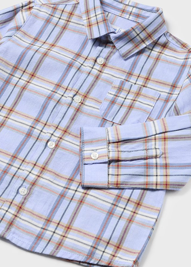 Lead Long Sleeve Checked Shirt