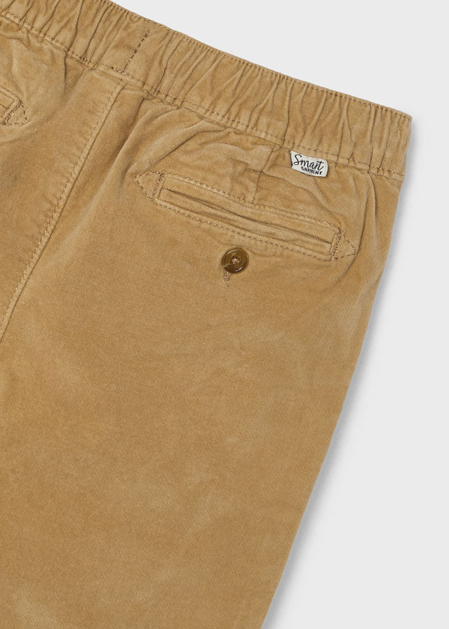 Toffee Velvet Chino Pants