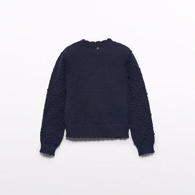 Navy Knit Sweater