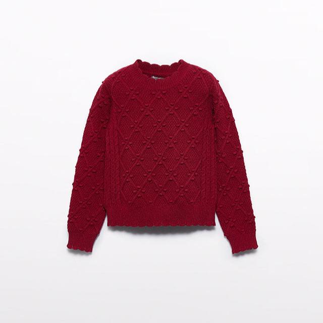 Red Knit Sweater