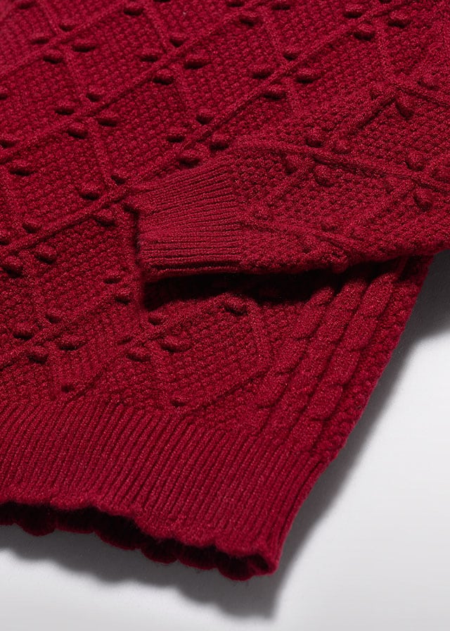 Red Knit Sweater