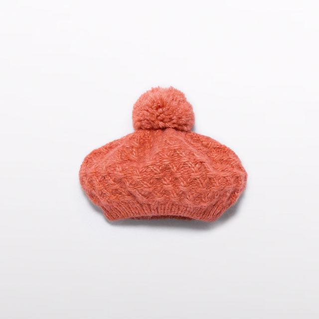 Orange Knitted Hat