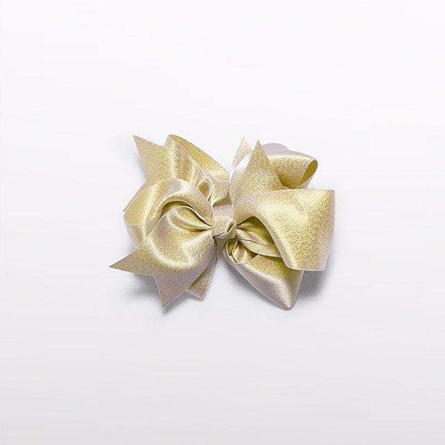 Golden Double Loop Hair Clip