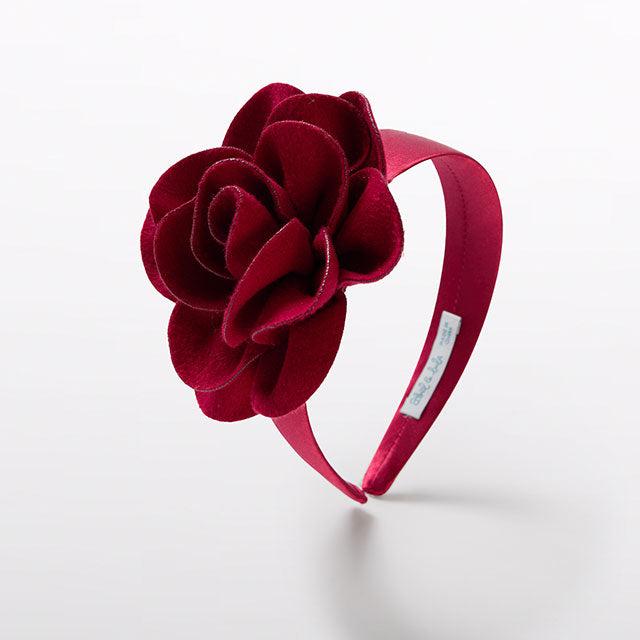 Red Flower Headband