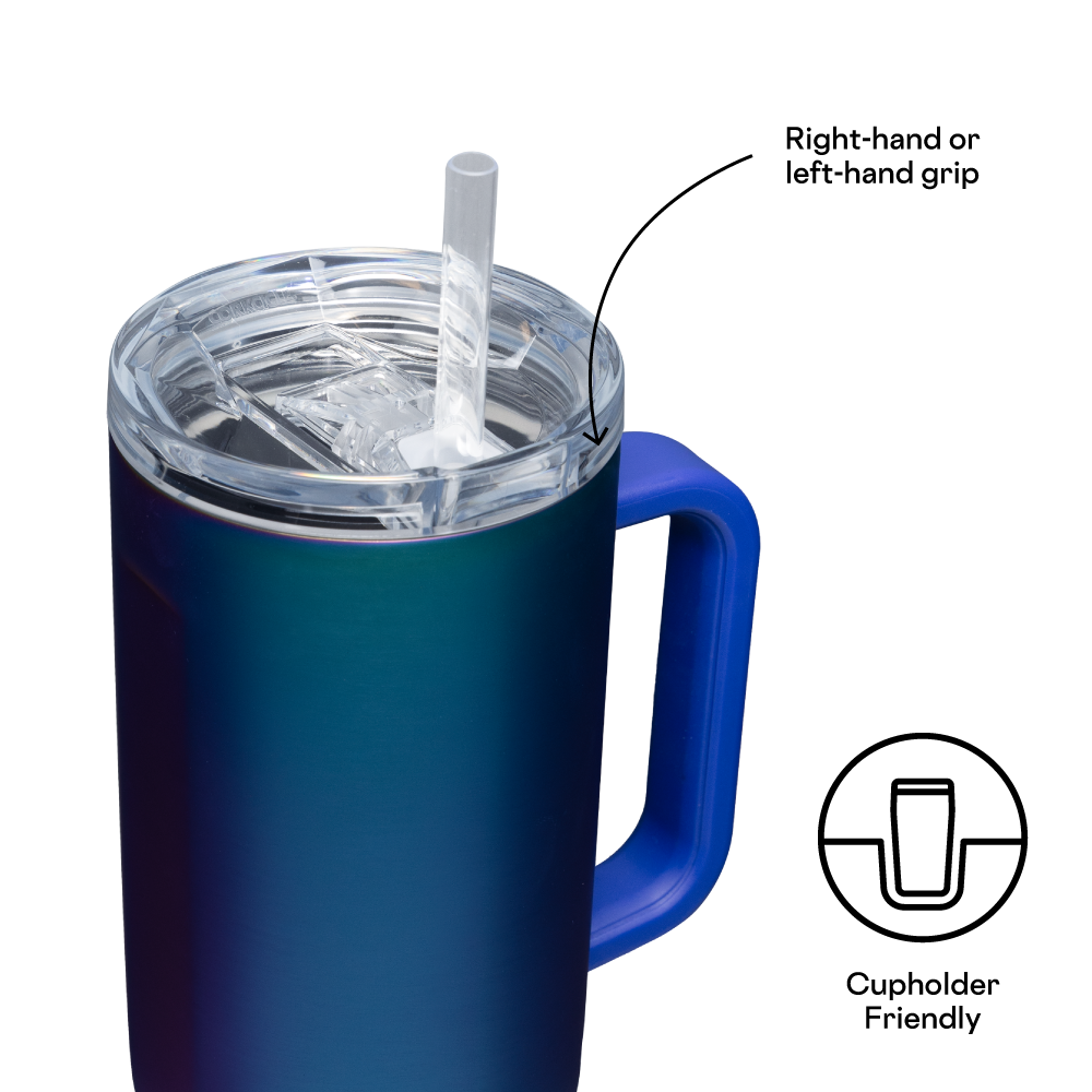 CRUISER INSULATED TUMBLER WITH HANDLE