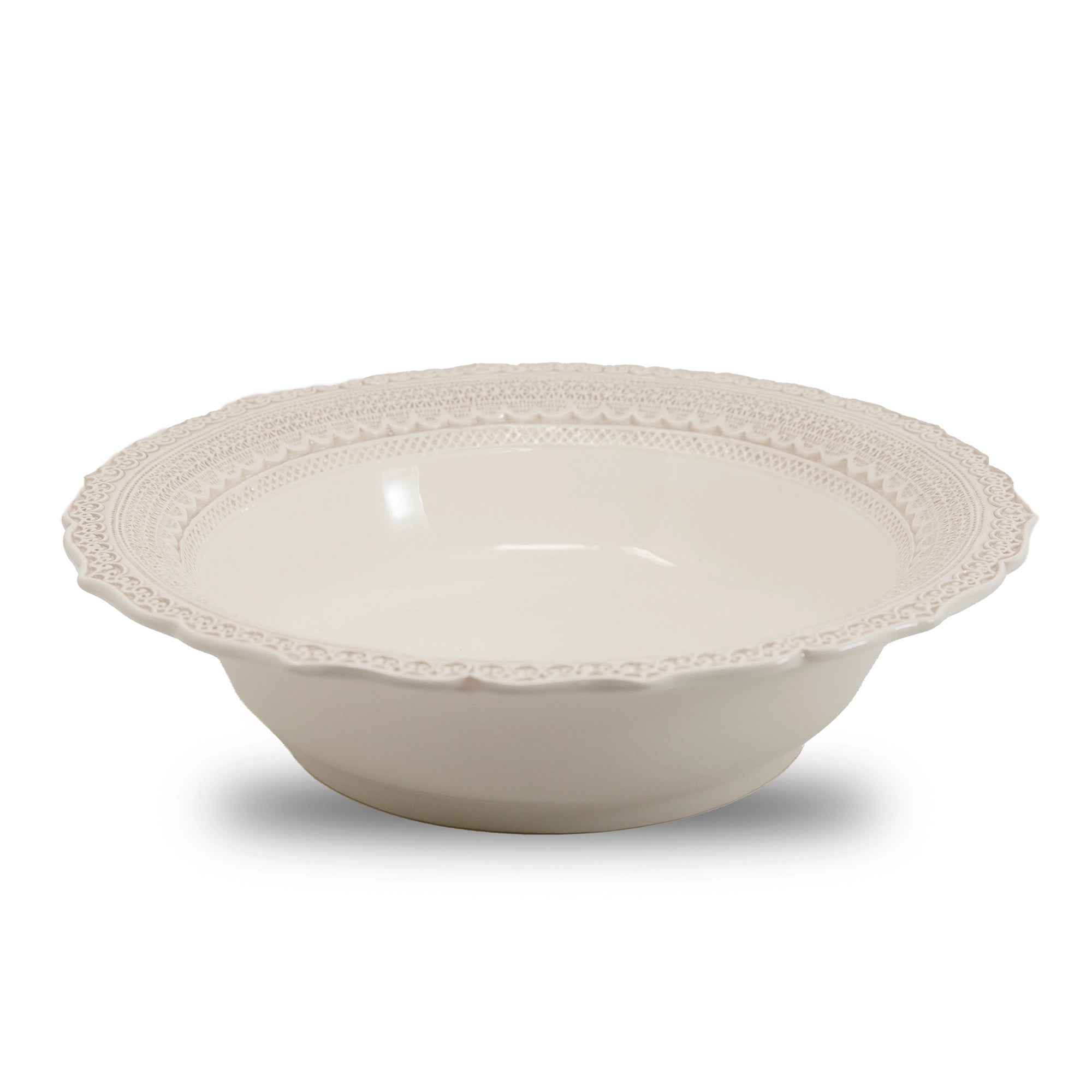 Finezza Cream Salad Bowl