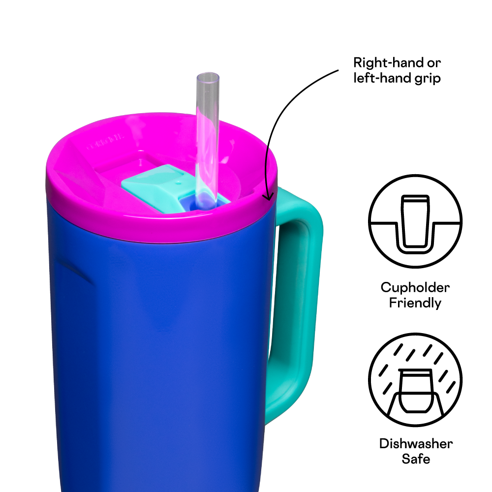 CRUISER INSULATED TUMBLER WITH HANDLE