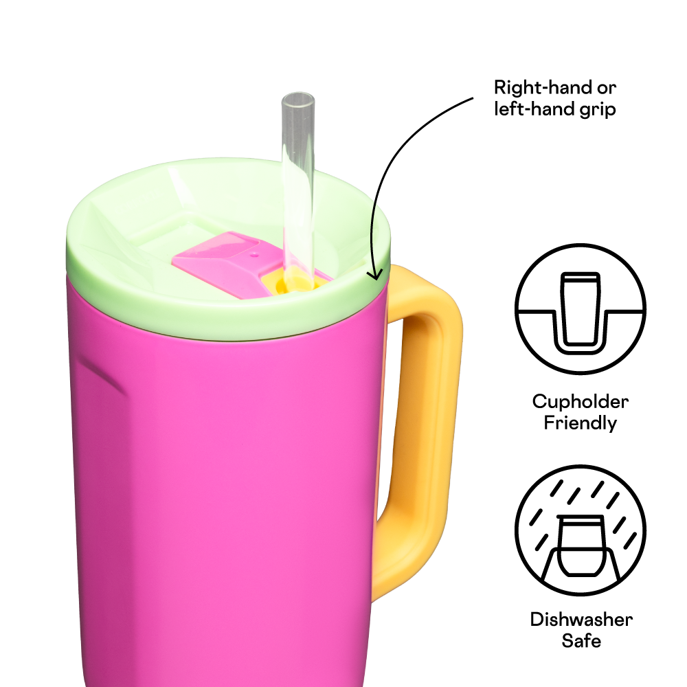 CRUISER INSULATED TUMBLER WITH HANDLE