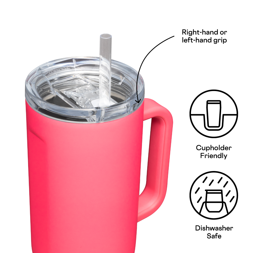 CRUISER INSULATED TUMBLER WITH HANDLE