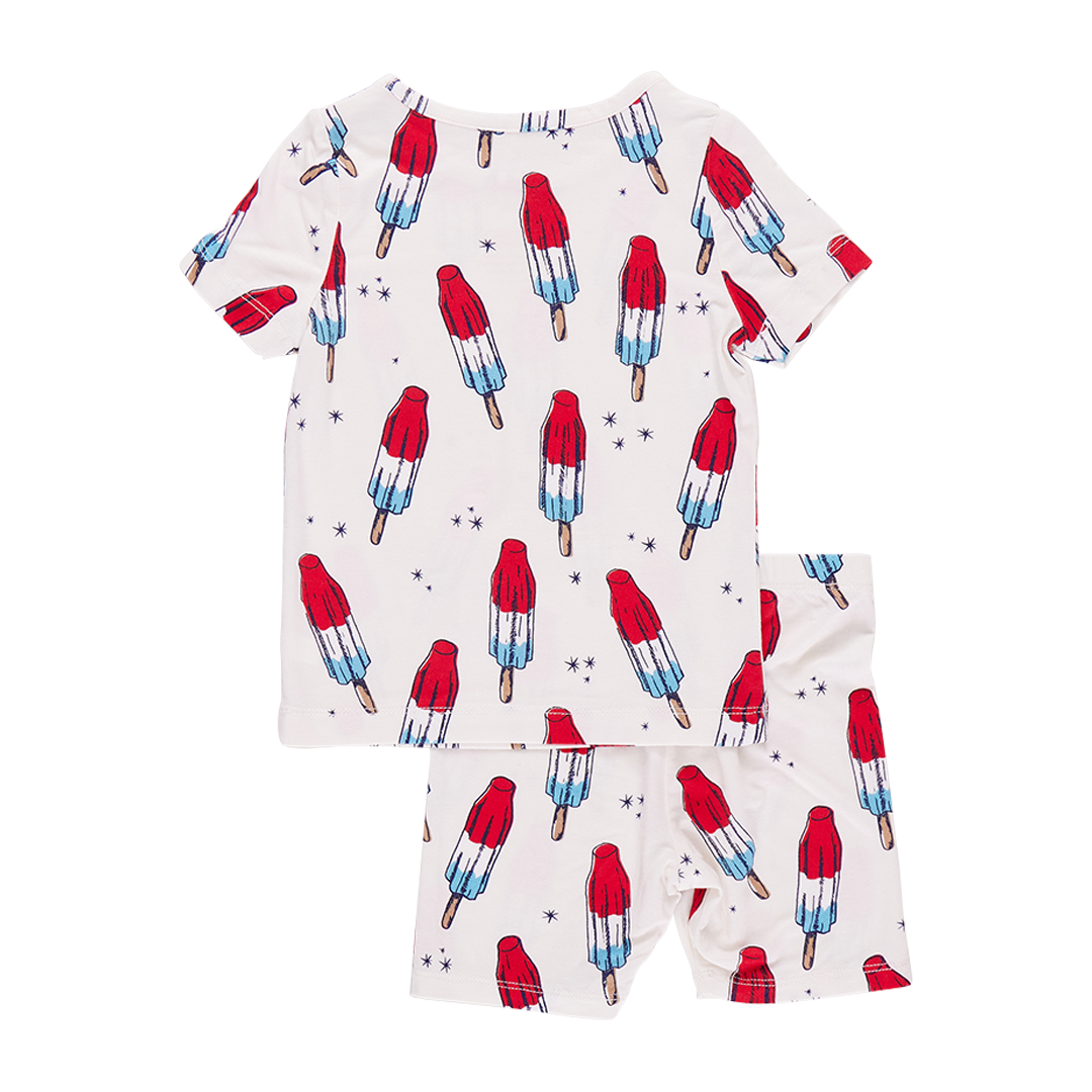 Kids Bamboo PJ Set - Rocket Pop