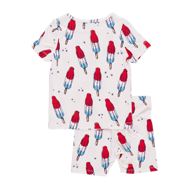 Kids Bamboo PJ Set - Rocket Pop