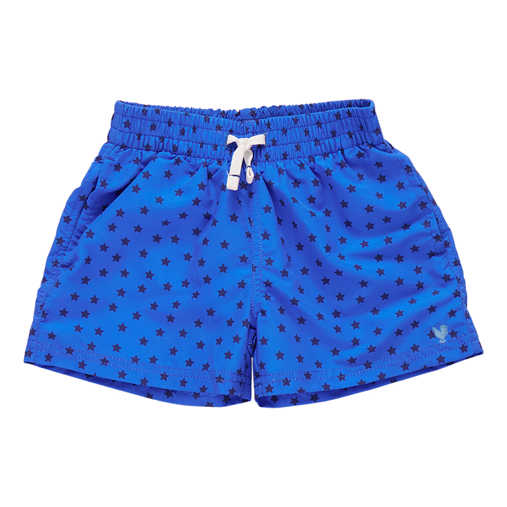 Baby Boys Swim Trunk - Blue Ditsy Stars