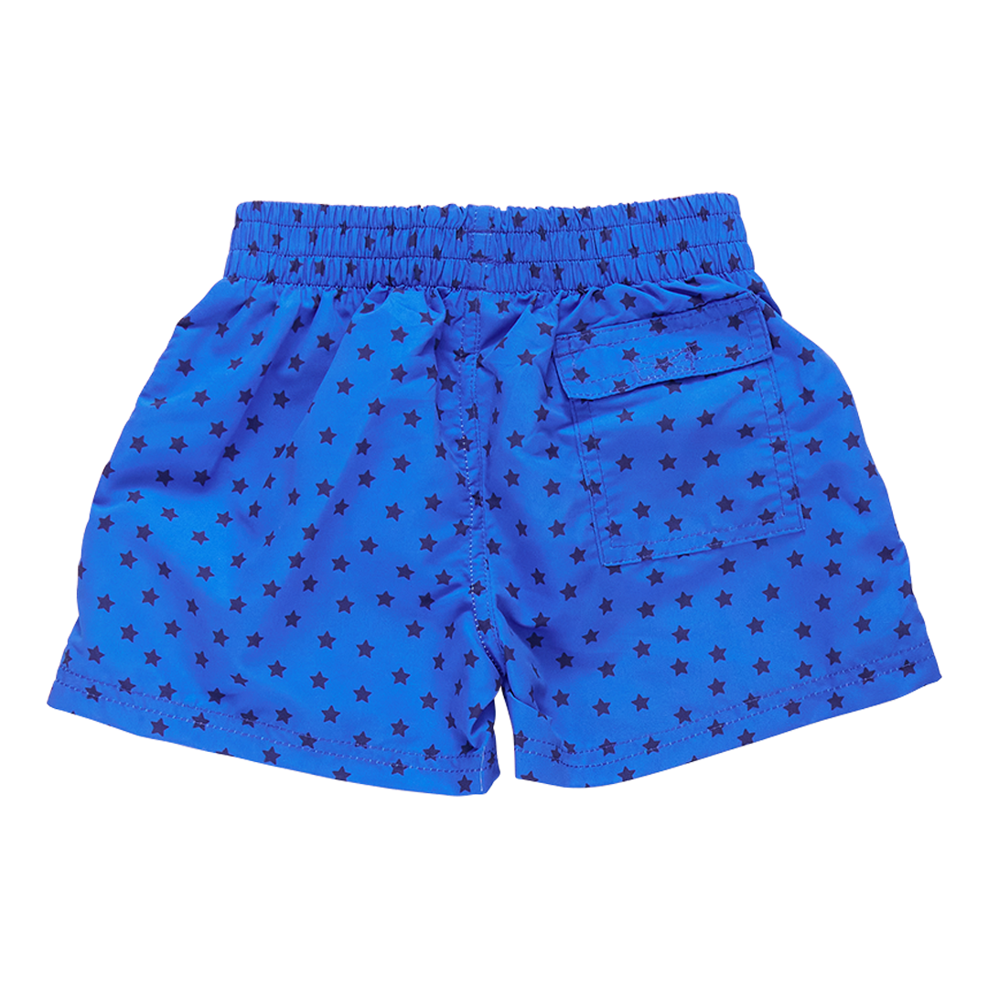 Baby Boys Swim Trunk - Blue Ditsy Stars