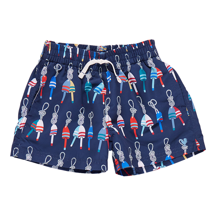 Baby Boys Swim Trunk - Navy Buoys