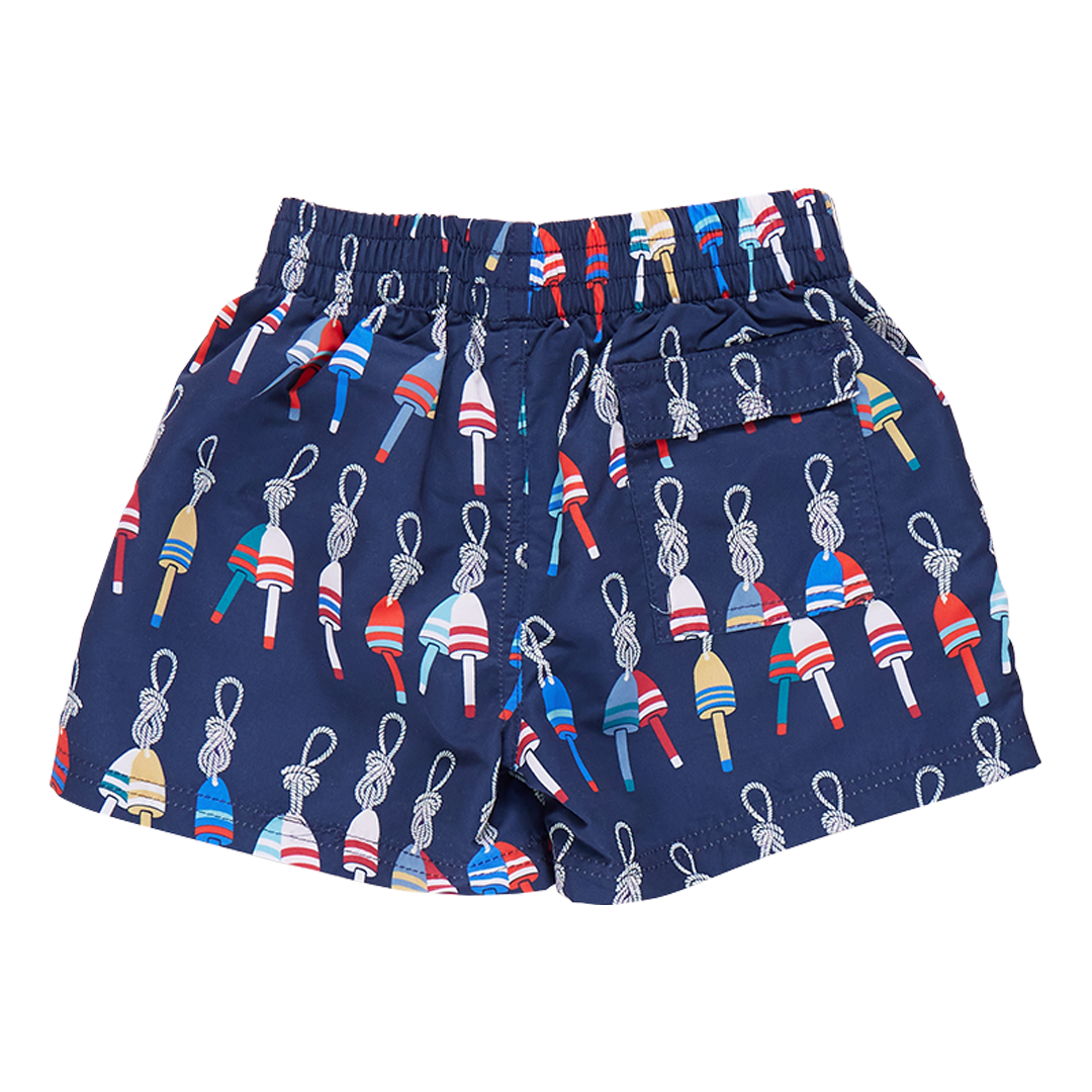 Baby Boys Swim Trunk - Navy Buoys