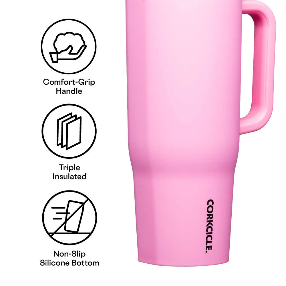 CRUISER INSULATED TUMBLER WITH HANDLE