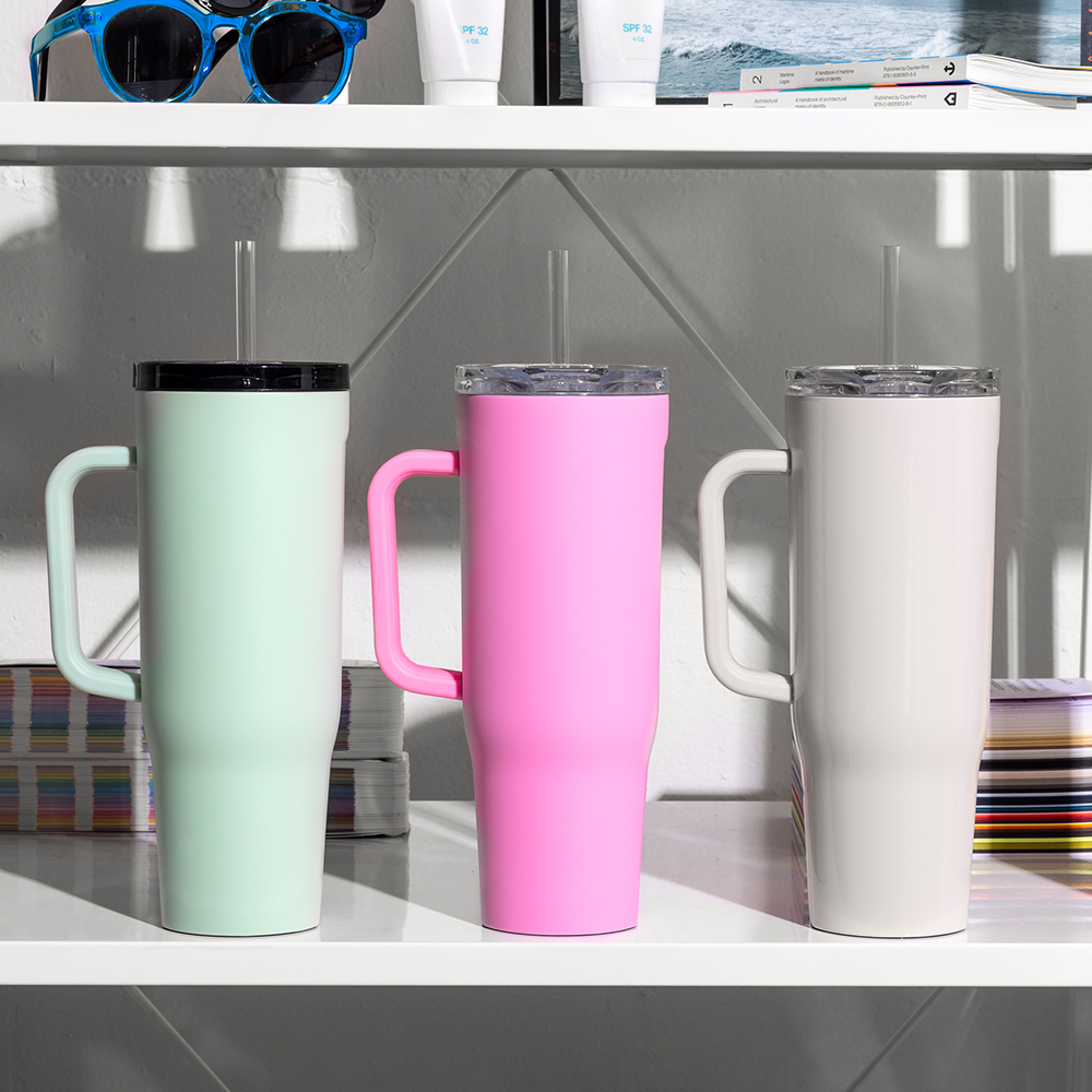 CRUISER INSULATED TUMBLER WITH HANDLE