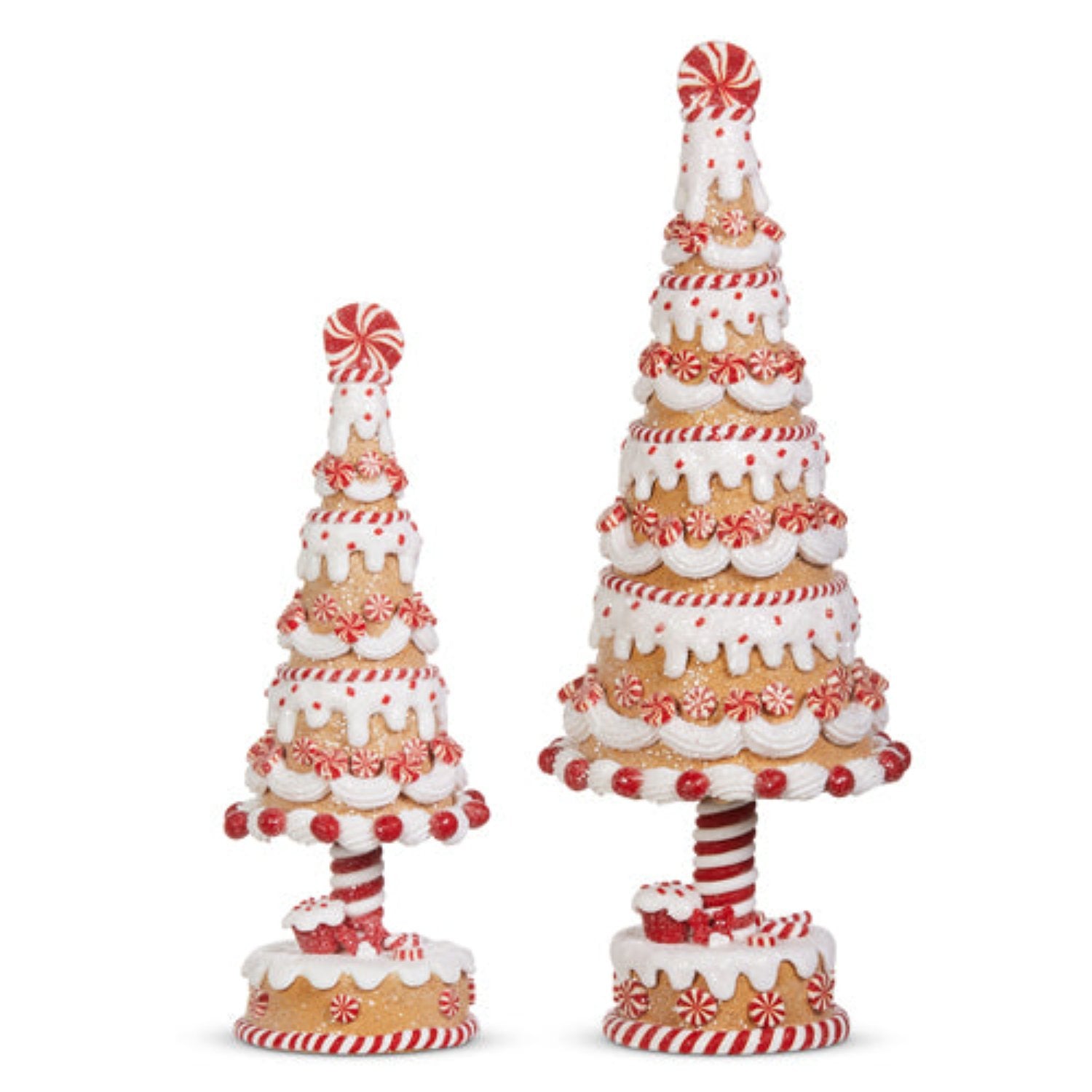 Gingerbread & Peppermint Trees