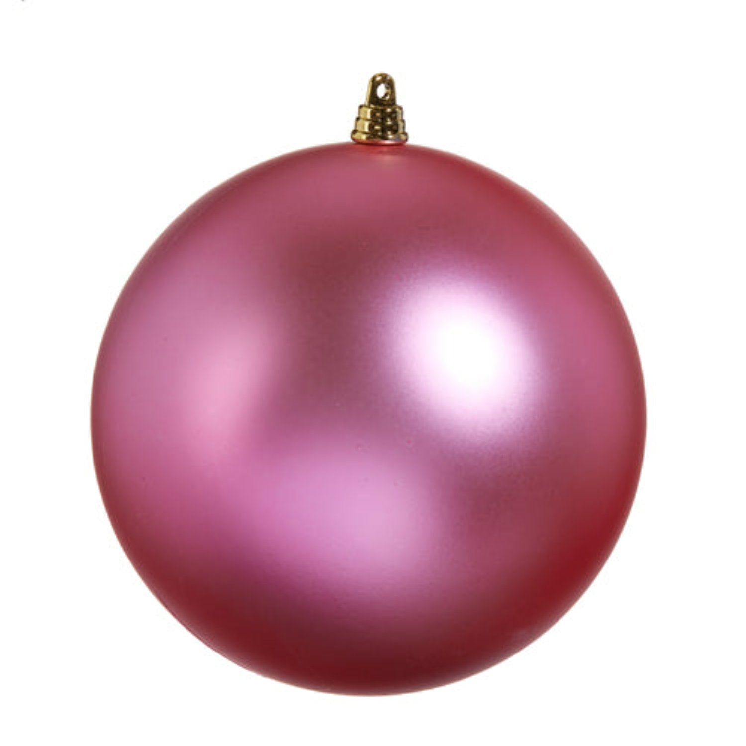 Matte Fuchsia Ball Ornament