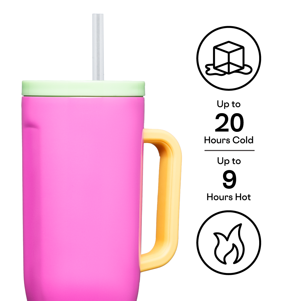 CRUISER INSULATED TUMBLER WITH HANDLE