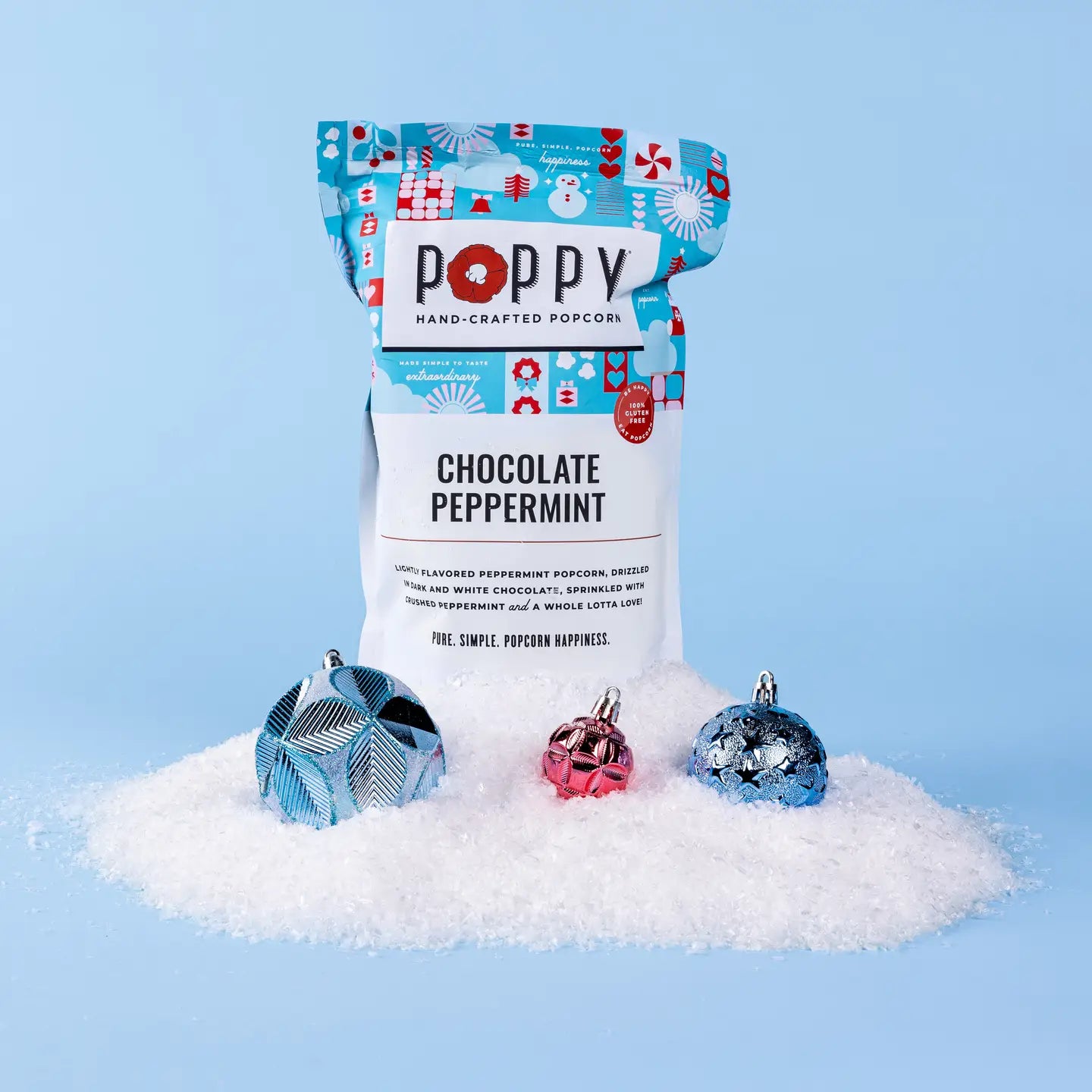 Chocolate Peppermint Hand-Crafted Popcorn