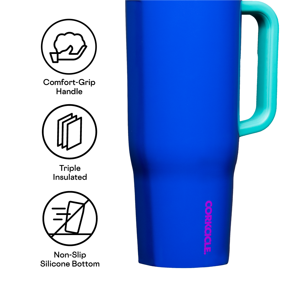 CRUISER INSULATED TUMBLER WITH HANDLE