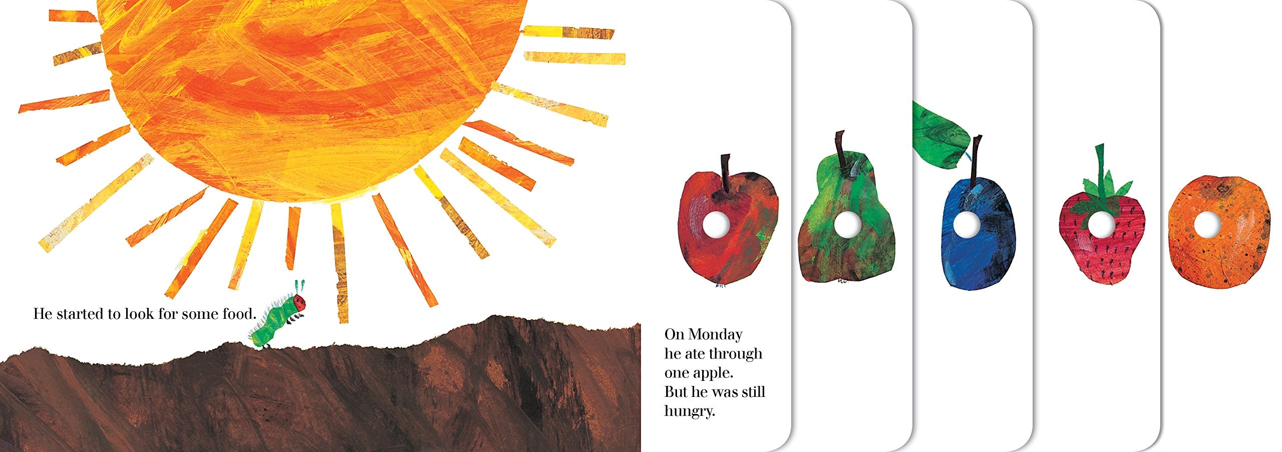 The Very Hungry Caterpillar - by Eric Carle (Board Book)