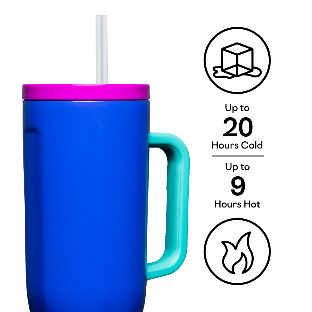 CRUISER INSULATED TUMBLER WITH HANDLE