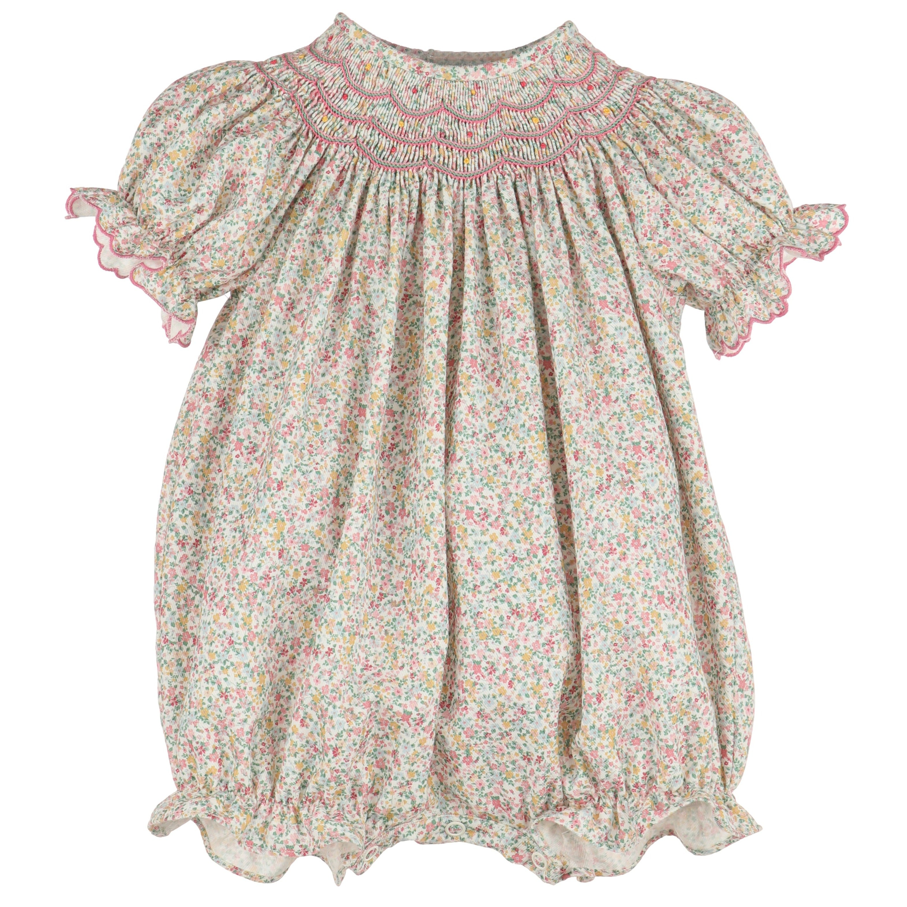 Pink Enchanting Harvest Smock Bubble