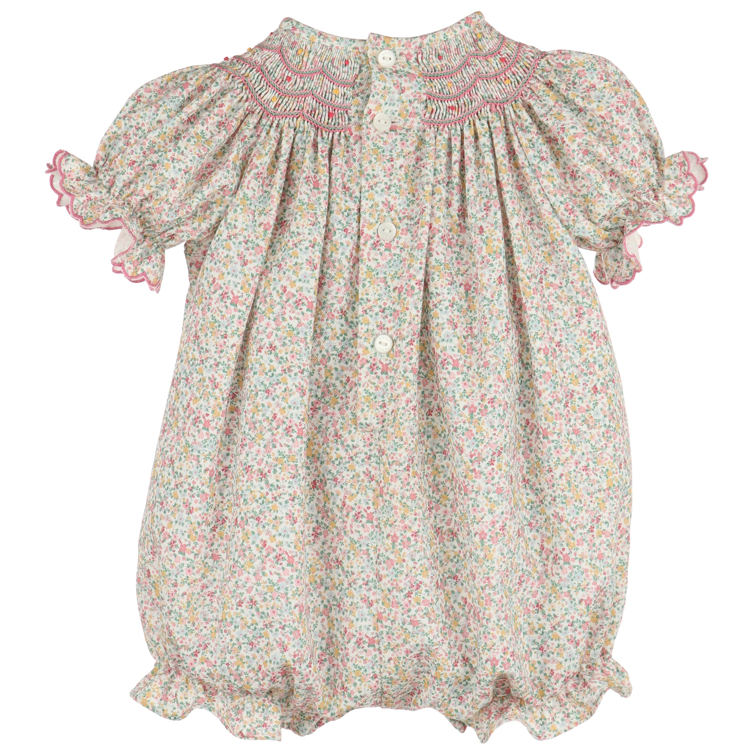 Pink Enchanting Harvest Smock Bubble