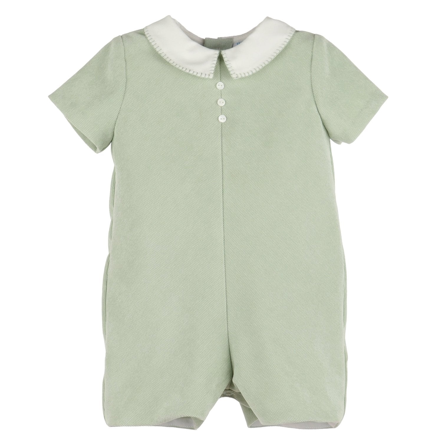 Green Majestic Cord Romper