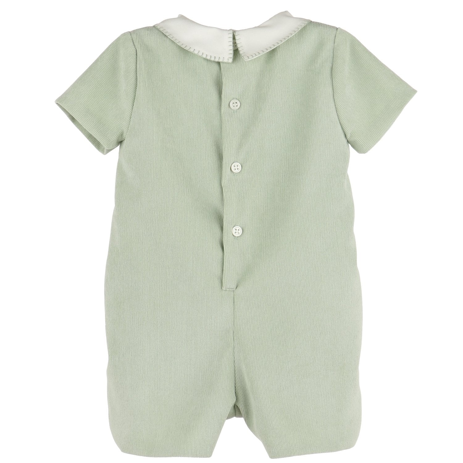 Green Majestic Cord Romper