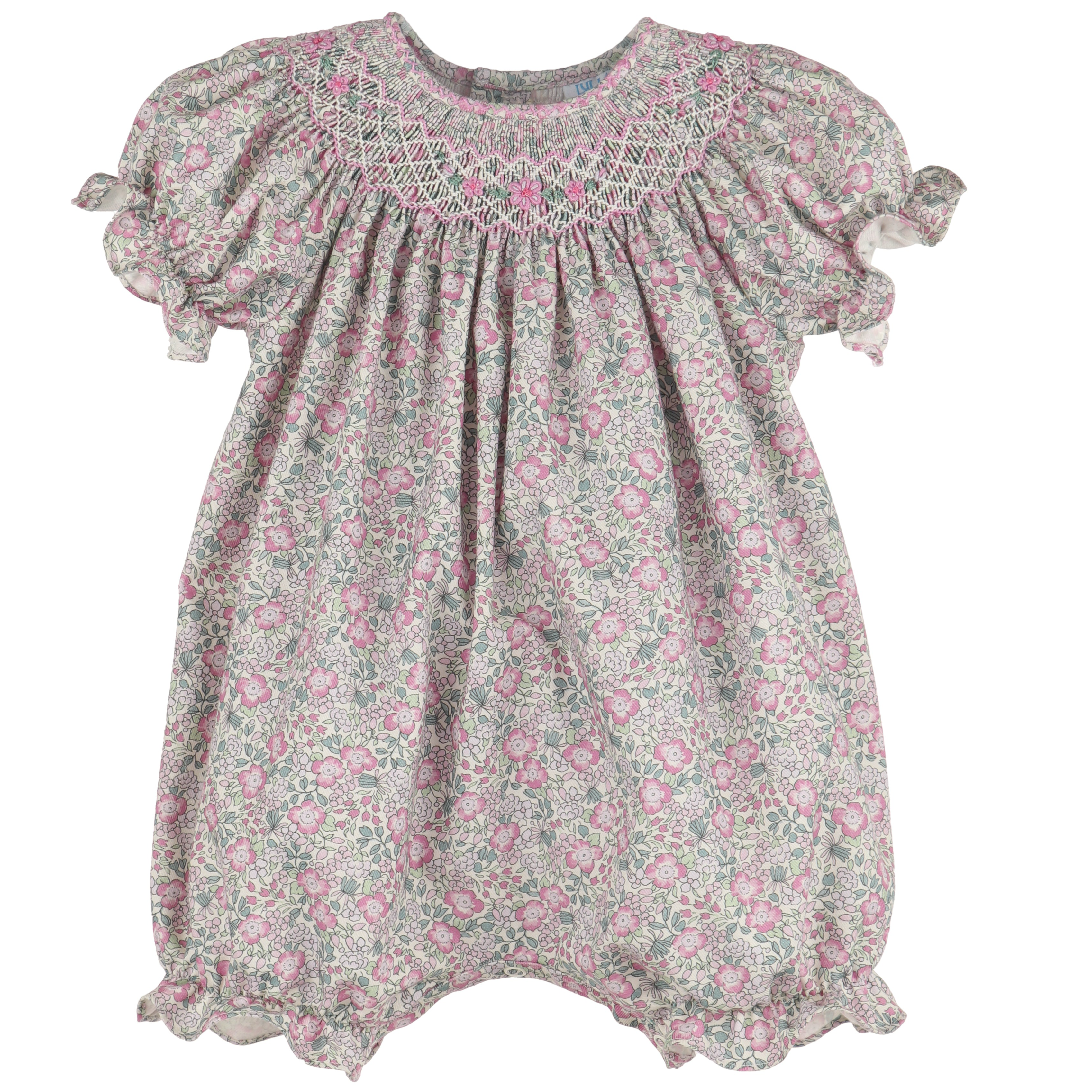 Lilac Lavish Floral Smock Bubble