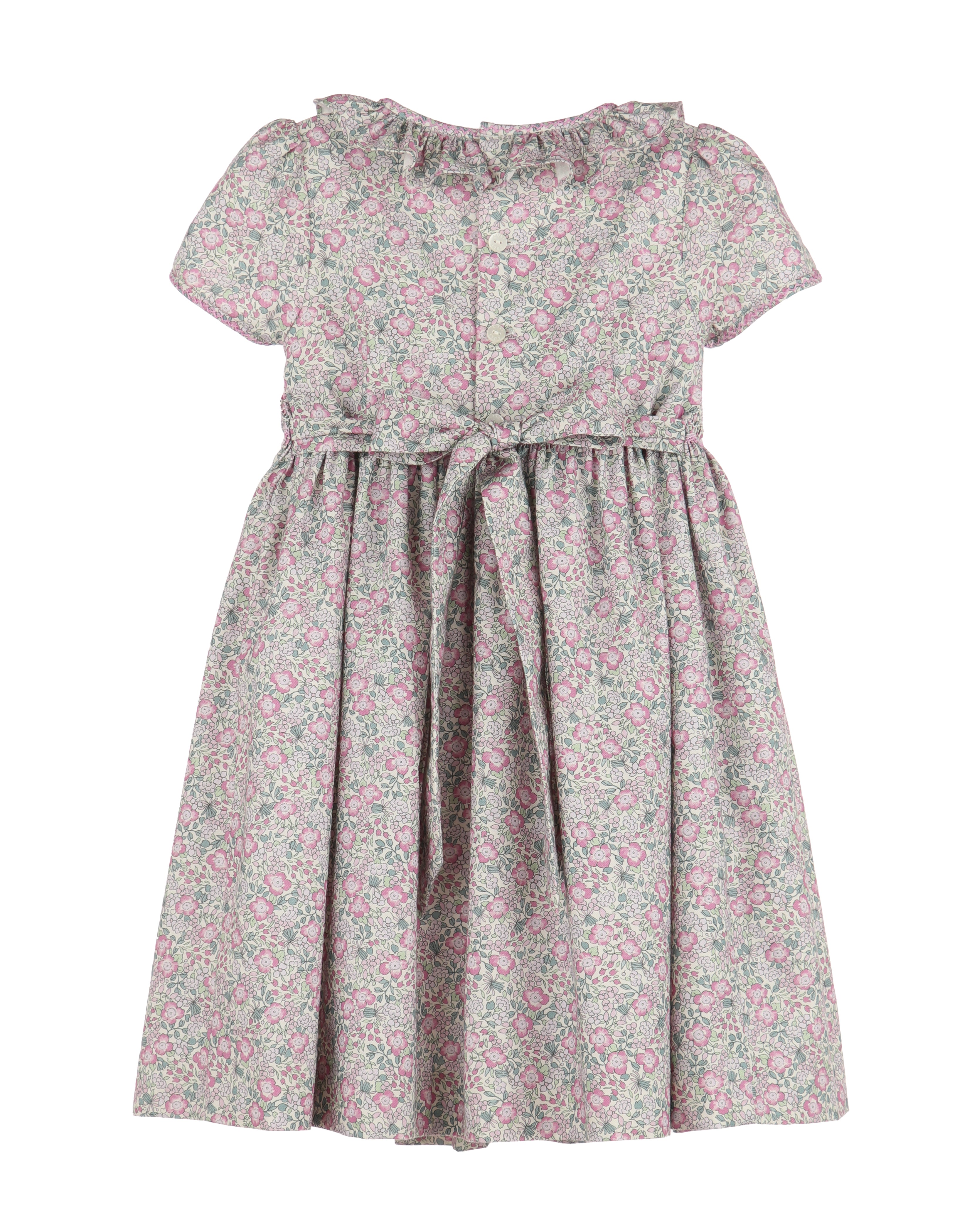 Lilac Lavish Floral Smock Dress