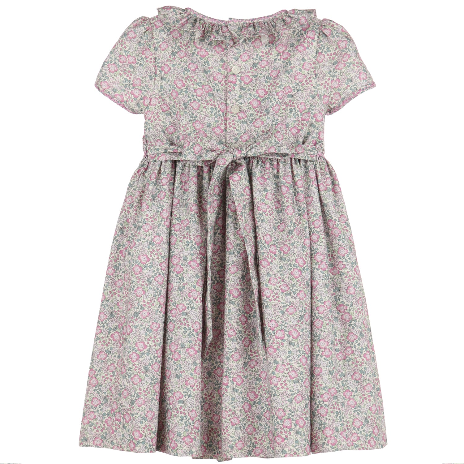 Lilac Lavish Floral Smock Dress