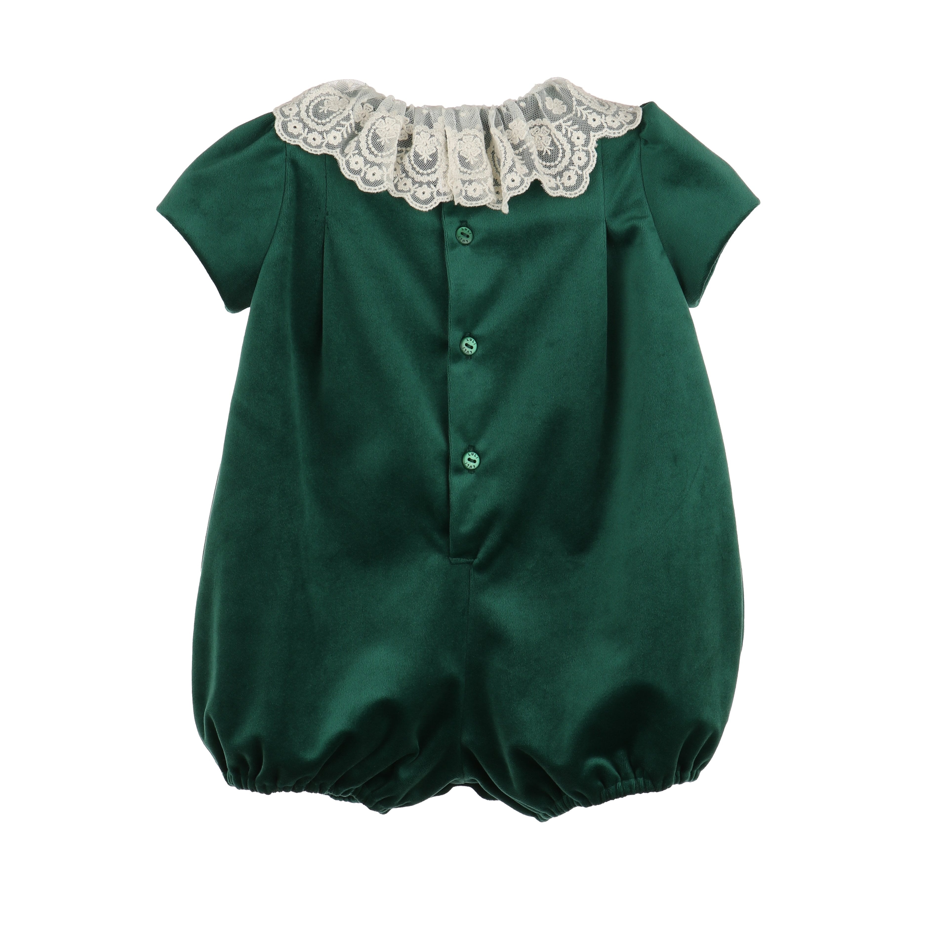 Vintage Green Deluxe Velvet Bubble