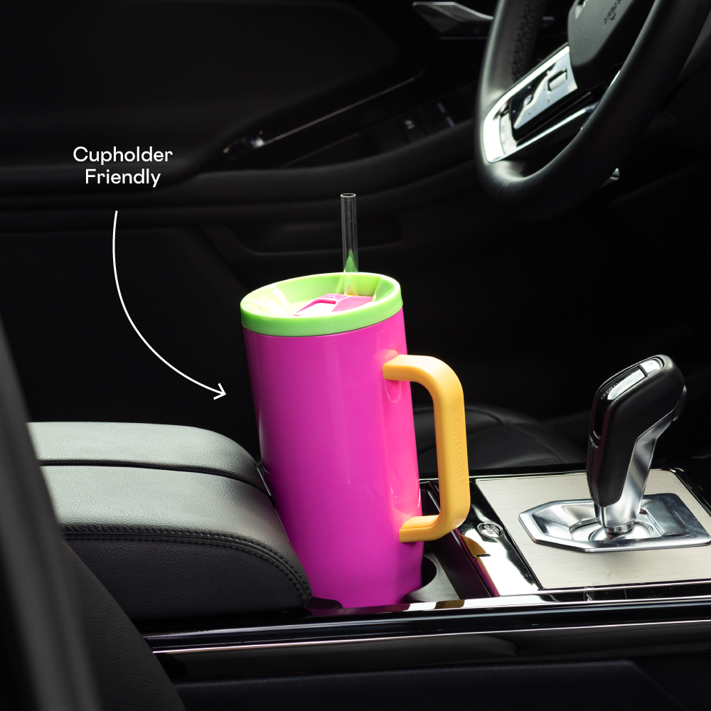 CRUISER INSULATED TUMBLER WITH HANDLE