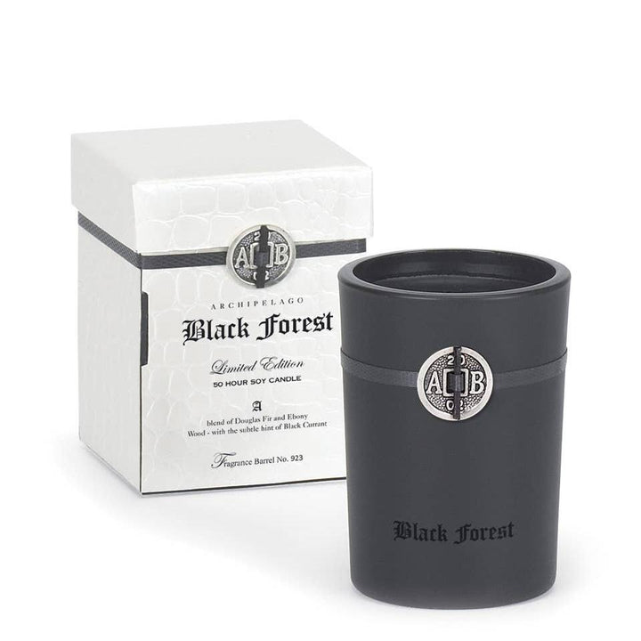 Black Forest Boxed Candle