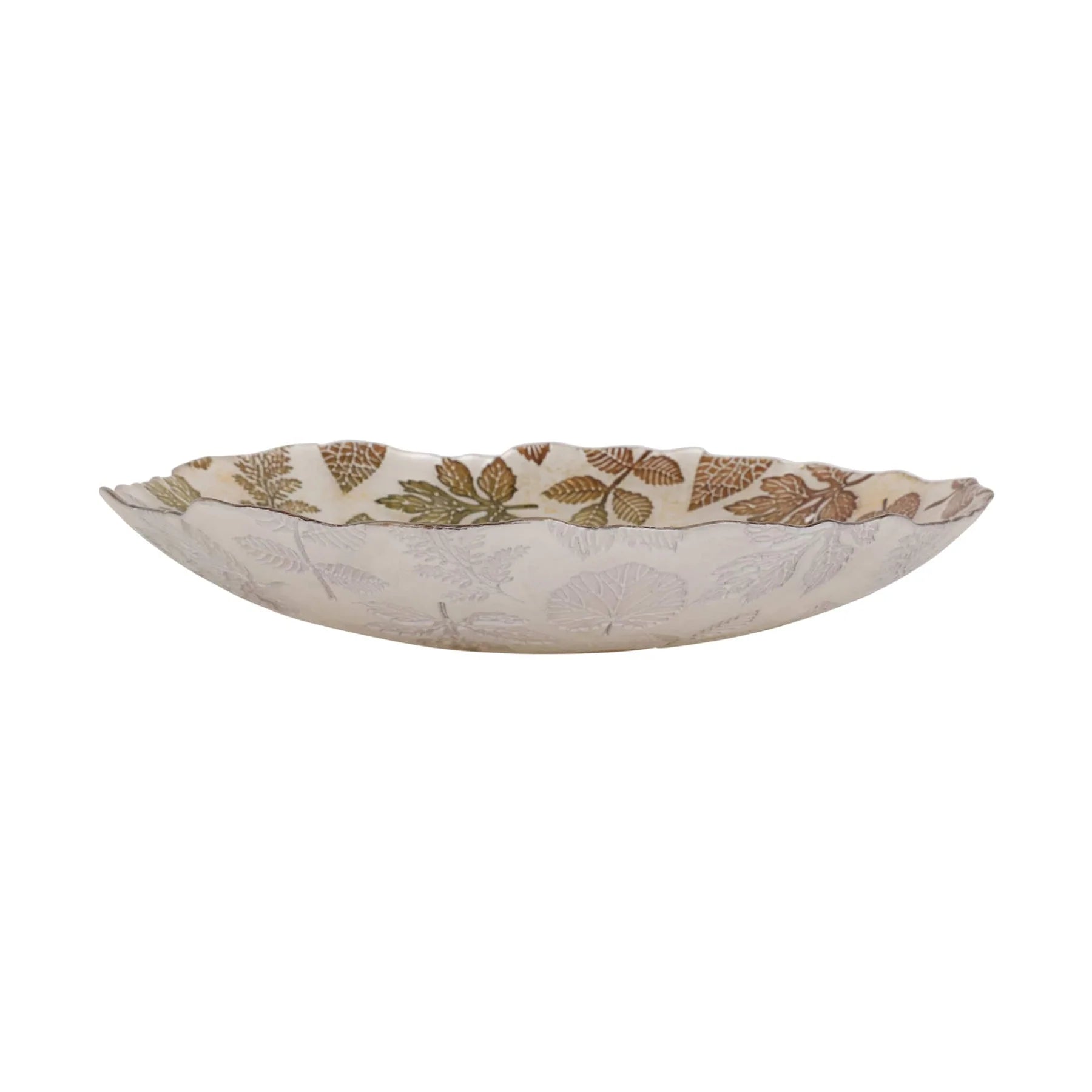 Autunno Glass Medium Serving Bowl