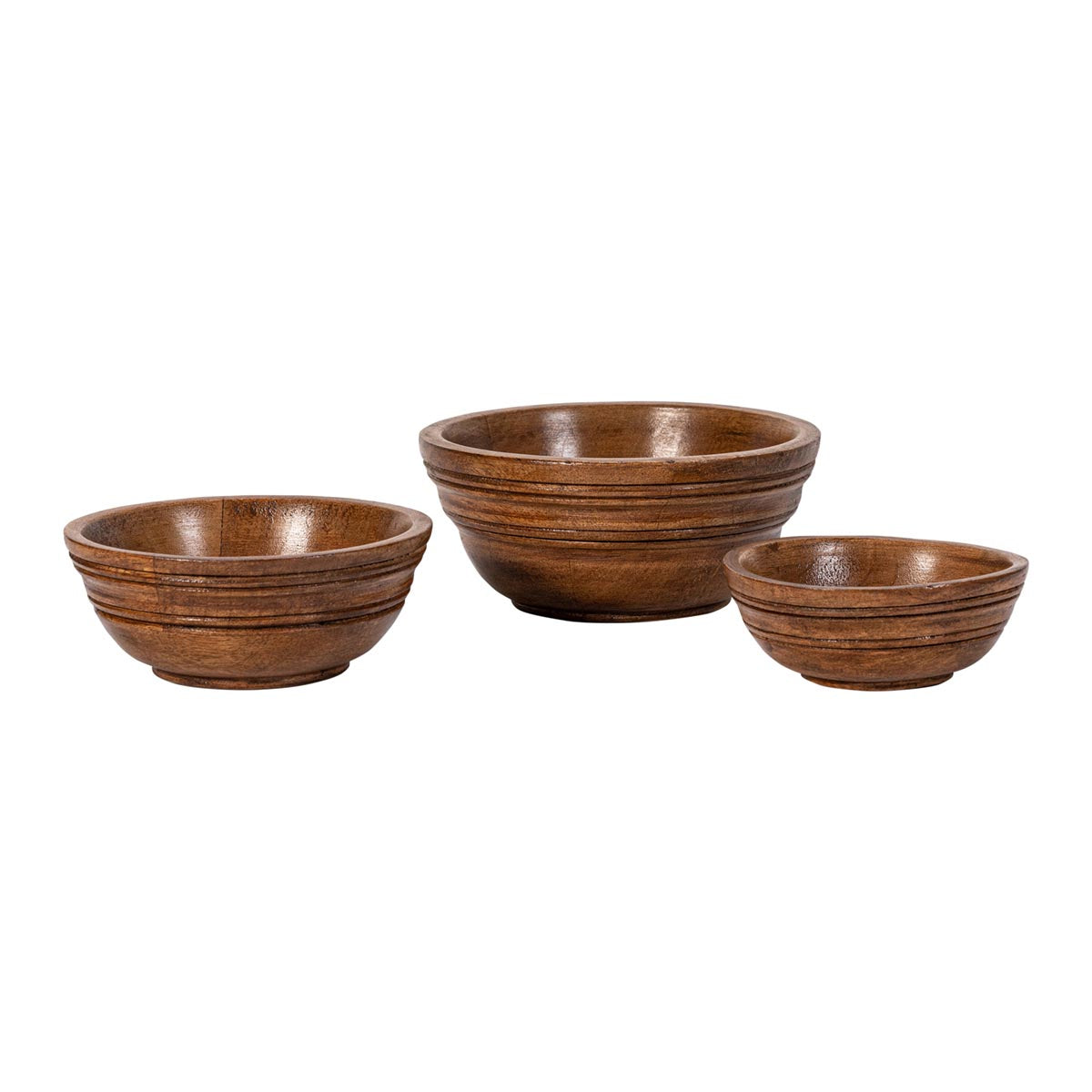 Bilbao Wood Nesting Bowls